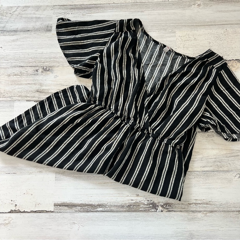 Xhilaration Striped Romper